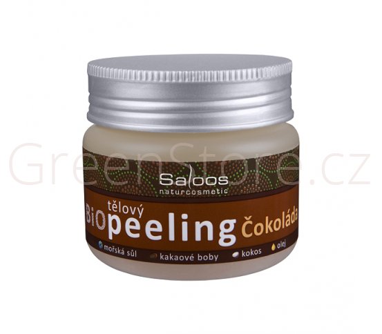 BIO tělový peeling čokoláda 140ml