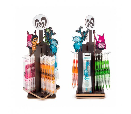 Biobrush Dětský zubní kartáček soft - zelený