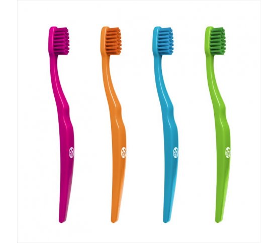 Biobrush Dětský zubní kartáček soft - oranžový