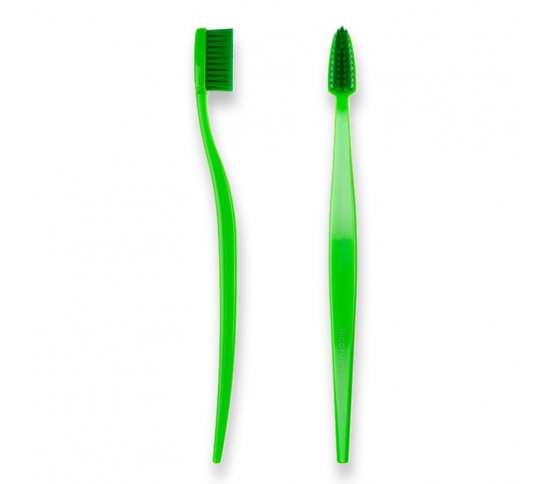 Biobrush Přírodní zubní kartáček medium - zelený