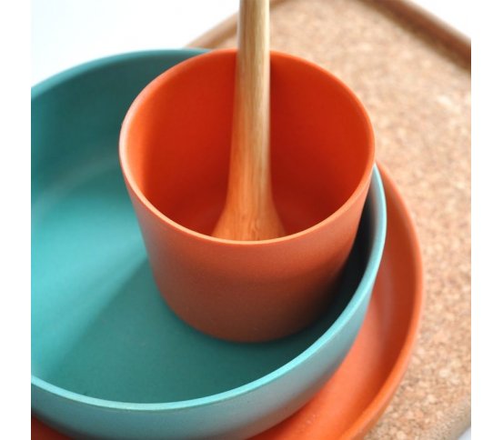 BIOBU Dětský kelímek Bambino 250ml - modrýBIOBU Dětský kelímek Bambino 250ml - modrý