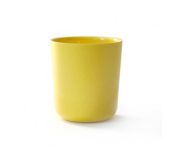 BIOBU Kelímek střední 350ml - žlutý