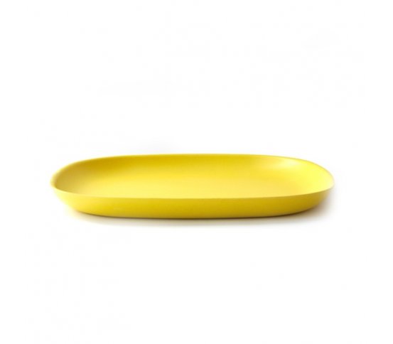BIOBU Talíř střední 23cm - žlutý
