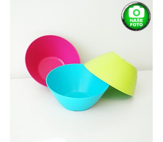 Miska BIO malá zkosená - modrá Biodora