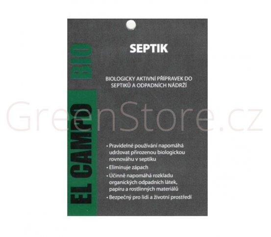 Biologicky aktivní přípravek do septiků a odpadních nádrží Yellow 