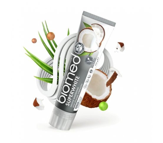 Biomed Superwhite Zubní pasta s kokosovým olejem 100g