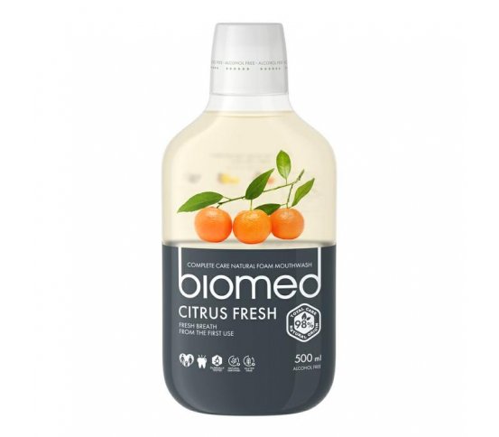 Biomed Citrus Fresh přírodní Ústní voda pro svěží dech 500ml