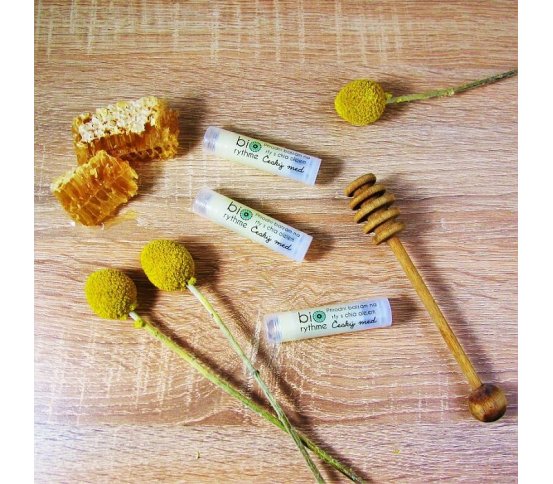 Biorythme Balzám na rty s chia olejem Český med - bez vůně 4,8ml