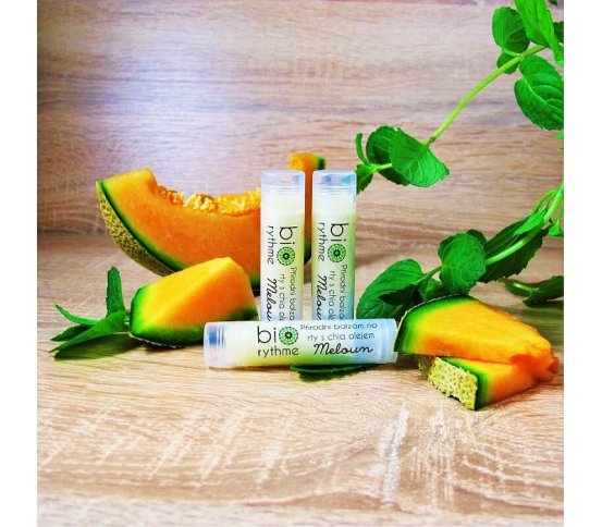 Biorythme Balzám na rty s chia olejem - meloun 4,8ml