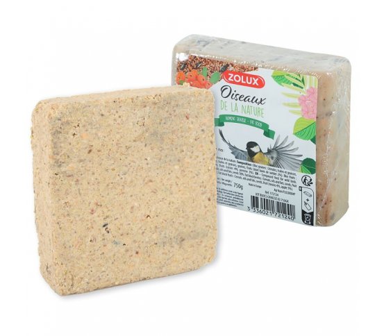 Blok lojový s arašídy pro ptáky 250g Zolux