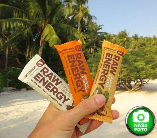 Bombus Raw energy tyčinka Maracuja 