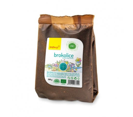 Brokolice semínka na klíčení BIO 200g Wolfberry
