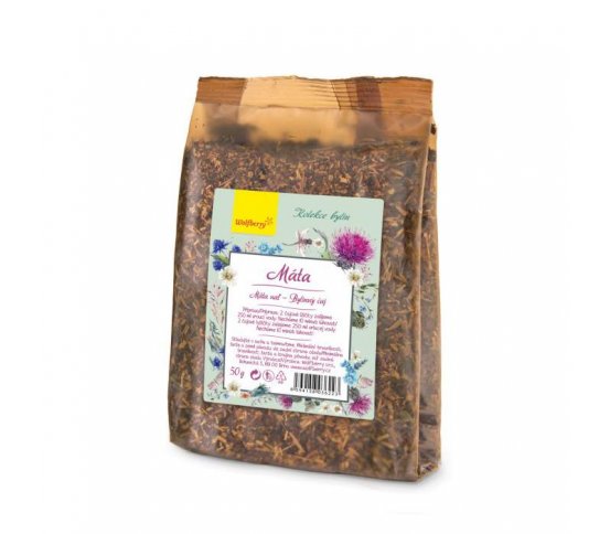 Bylinný čaj Máta 50g Wolfberry