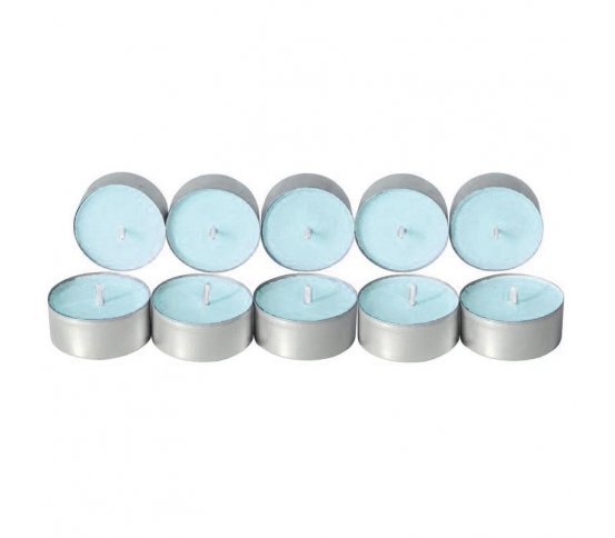 Čajové svíčky ze sojového vosku 10ks - svěží vánek Aromka