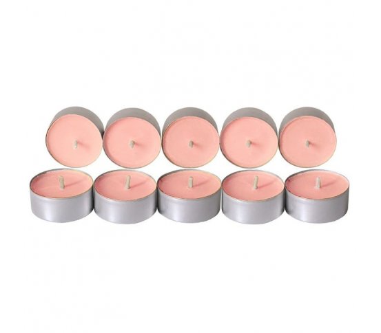 Čajové svíčky ze sojového vosku 10ks - brazilská papaya Aromka