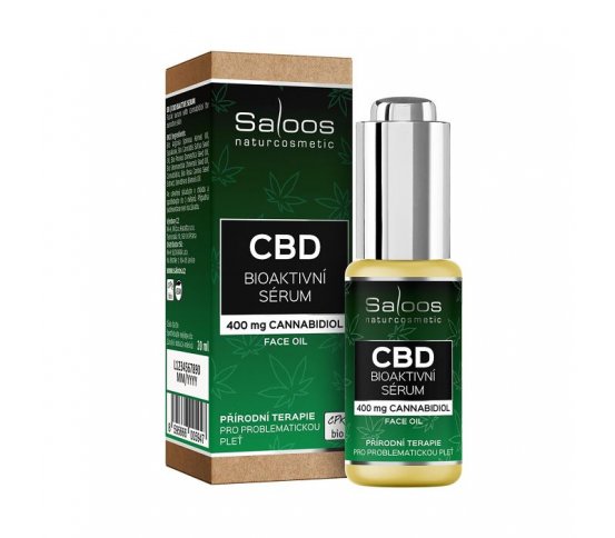 CBD Bioaktivní sérum 20ml Saloos