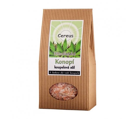 Himalájská koupelová sůl s konopím 1kg Cereus