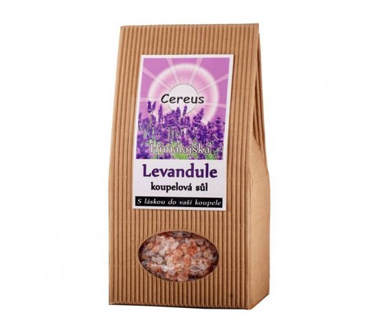 Himalájská koupelová sůl s levandulí 1kg Cereus