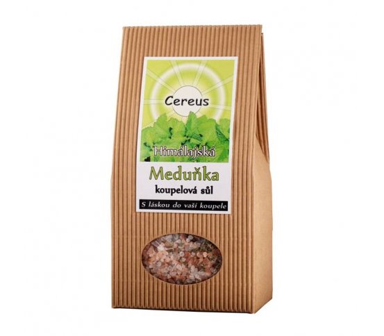 Himalájská koupelová sůl s meduňkou 1kg Cereus