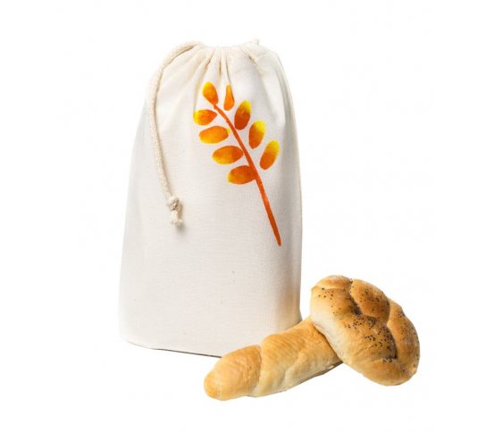 Bavlněný pytlík na pečivo s potiskem - malý Český západ