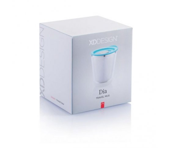 XD Design Dia cestovní termohrnek 227ml - modrý