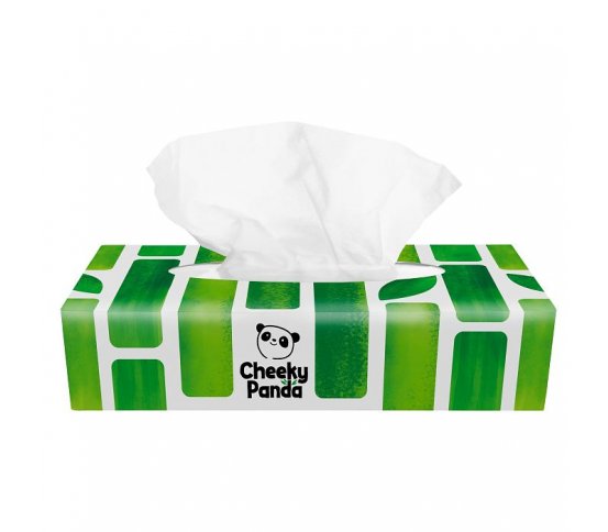 Cheeky Panda Bambusové kapesníky 3 vrstvé - 80ks 1