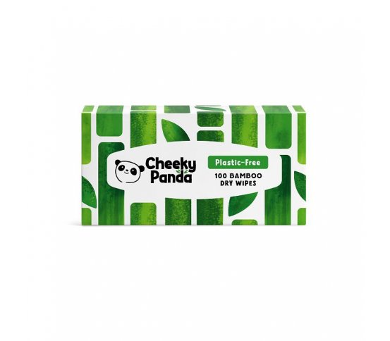 Cheeky Panda Bambusové multifunkční suché ubrousky - 100ks 8