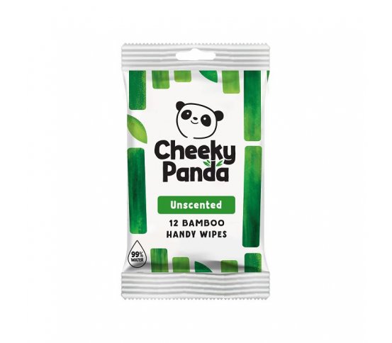Cheeky Panda Bambusové vlhčené ubrousky bez vůně - 12ks 7