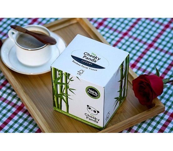 Cheeky Panda kosmetické ubrousky 56ks, 3-vrstvé