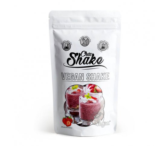 Chia Shake Vegan Jahoda 450g (15 jídel)