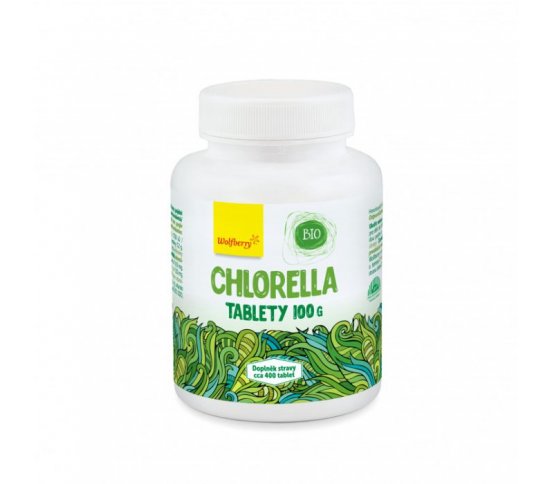 Chlorella BIO 100g 400 tbl Wolfberry