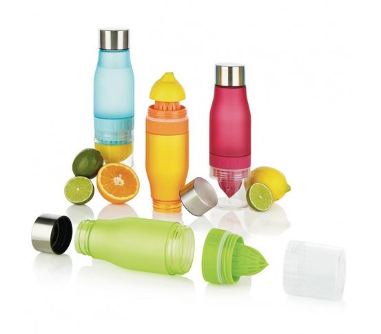 Loooqs Tritanová láhev na citrusy 650ml zelená