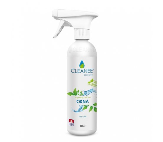 Cleanee Eco Hygienický čistič na okna 500ml