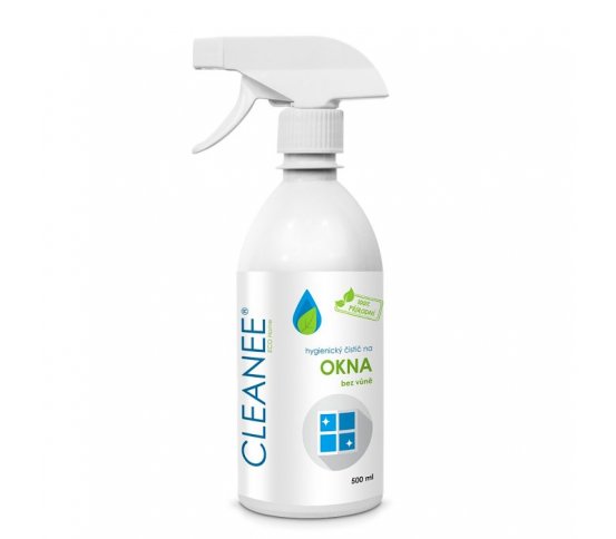 Cleanee Eco Hygienický čistič na okna 500ml