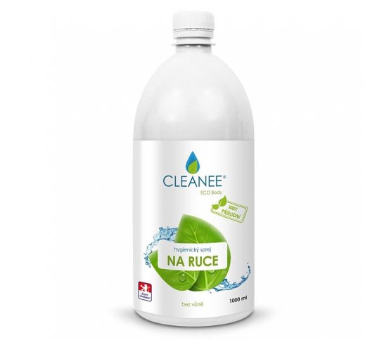 Cleanee Eco Hygienický sprej na ruce - přírodní 1l