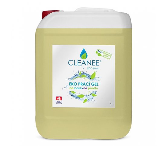 Cleanee Eco Prací gel na barevné prádlo 5l
