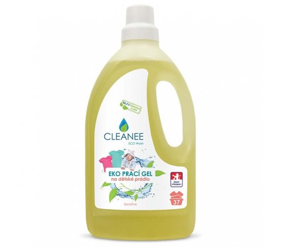Cleanee Eco Prací gel na dětské prádlo 1,5l