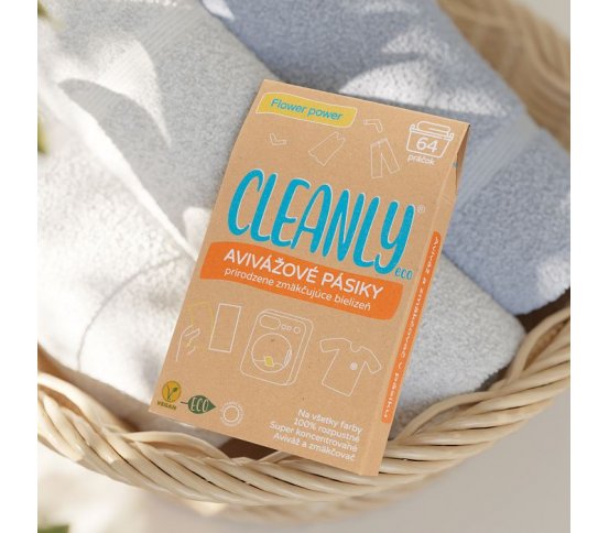 Papírové proužky pásky aviváž na 64 praní - flower power