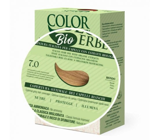 Color Erbe BIO Barva na vlasy Blond 7.0