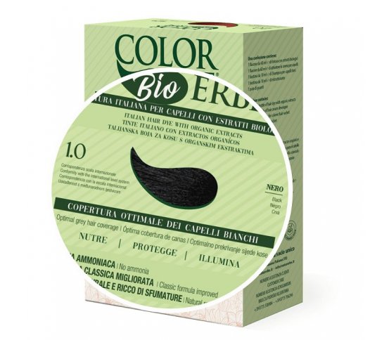 Color Erbe BIO Barva na vlasy Černá 1.0