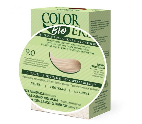Color Erbe BIO Barva na vlasy Velmi světlá blond 9.0