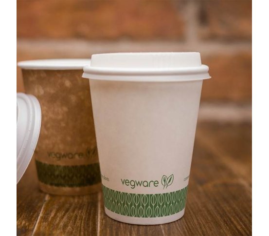 CPLA Víčko pro kelímek 240ml z bioplastu (50ks)