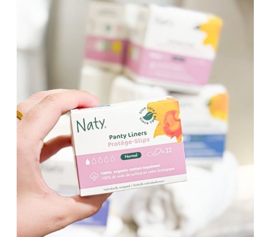 Dámské vložky slipové normal 32ks Naty Nature