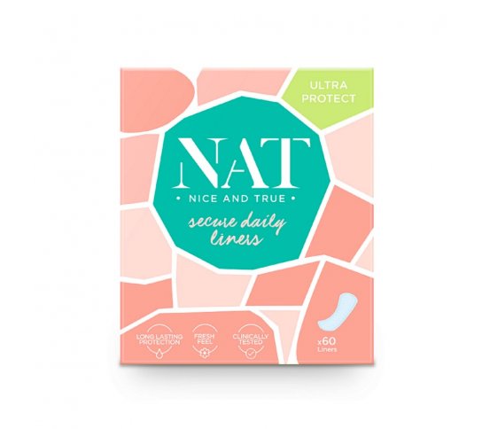 Dámské vložky slipové Secure Daily 60ks NAT nice 