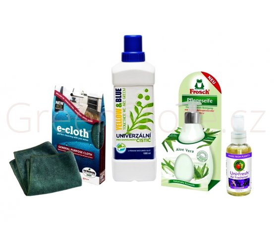 Přírodní dárková sada praktický úklid