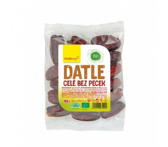 Datle bez pecek BIO 100g Wolfberry