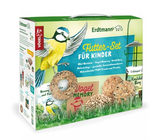 Dětský set krmení pro venkovní ptáčky Erdtmanns