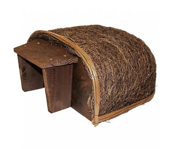 Domek pro ježky z materiálu Brushwood