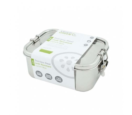 Dóza velká obdélníková s těsněním 1050ml Green Pioneer