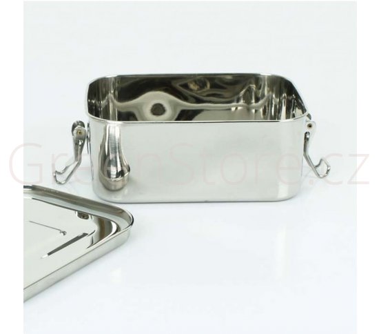 Dóza velká obdélníková s těsněním 1050ml Green Pioneer